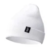 accessoire-hiver-blanc-unisexe Bonnet blanc chaud unisexe