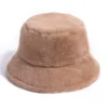 bob-fourrure-marron-doux-chapeau-homme Bob marron en fourrure douce pour homme